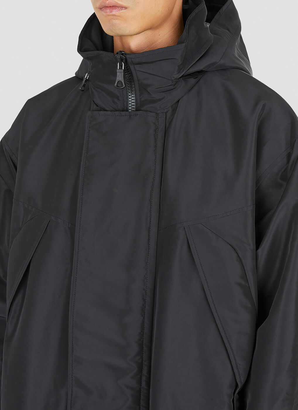 Fenrir Parka Coat in Black Our Legacy