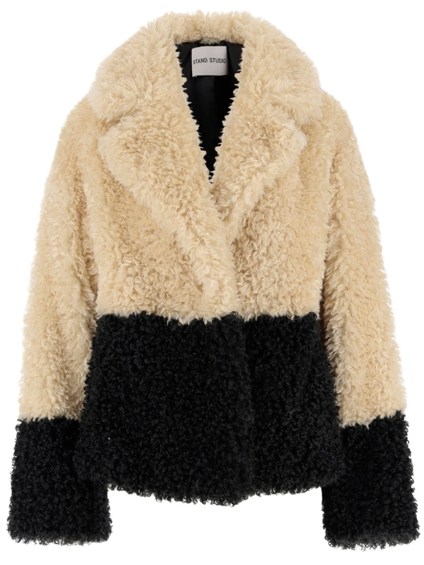 Photo: STAND STUDIO Jubel Jacket In Faux Fur
