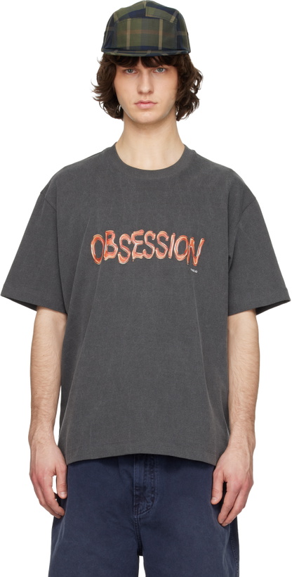 Photo: Solid Homme Gray 'Obsession' Short Sleeve T-shirt