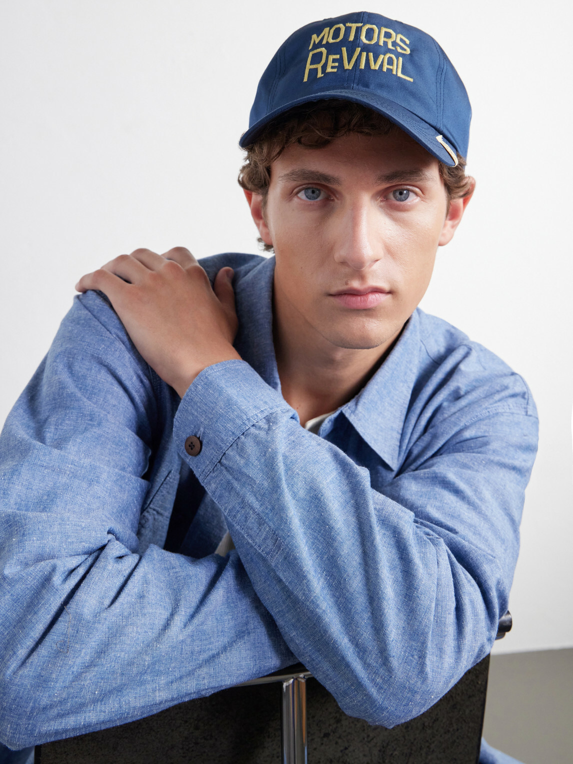 Visvim - Excelsior Wool and Silk-Blend Twill Cap - Blue