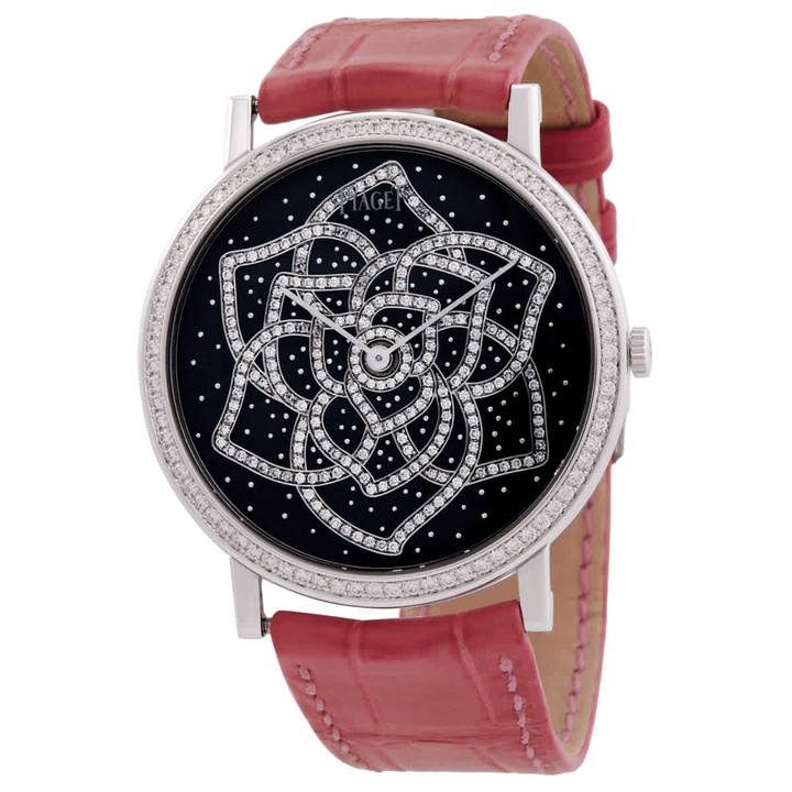 Photo: Piaget Altiplano Hand Wind Diamond Black Dial Watch G0A38085