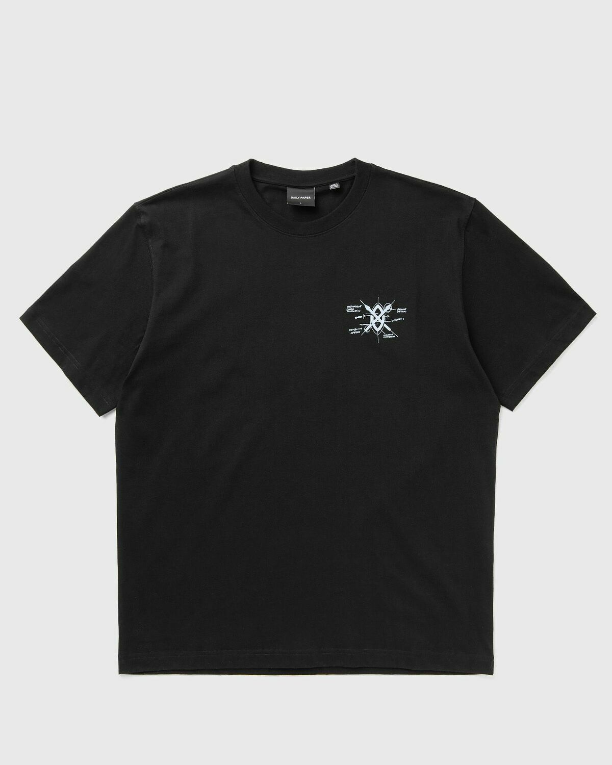 Daily Paper SHIELD EVOLUTION SS TEE Black Mens Shortsleefe