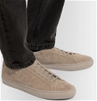 Common Projects - Original Achilles Suede Sneakers - Brown