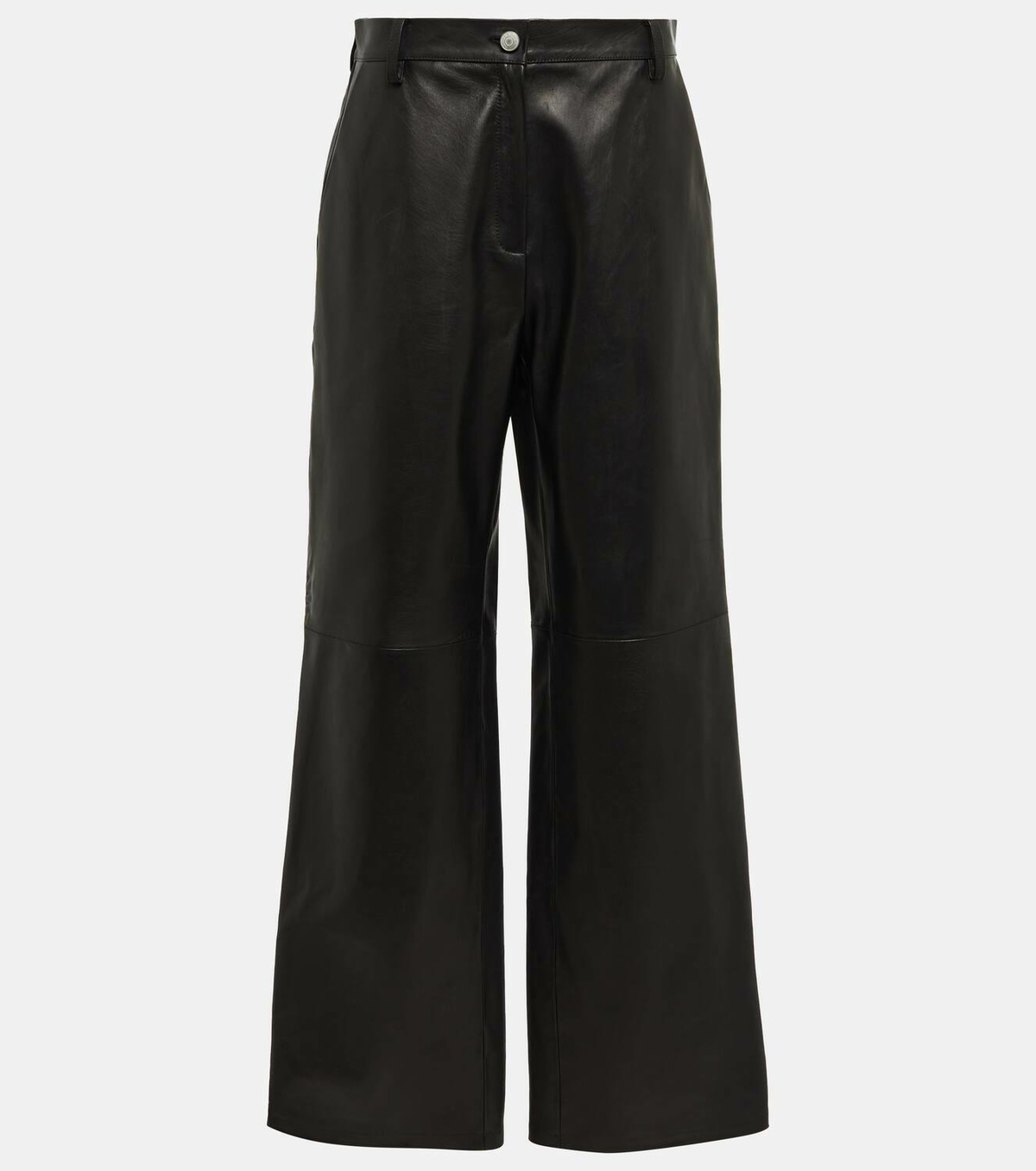 Magda Butrym High-rise wide-leg leather pants Magda Butrym