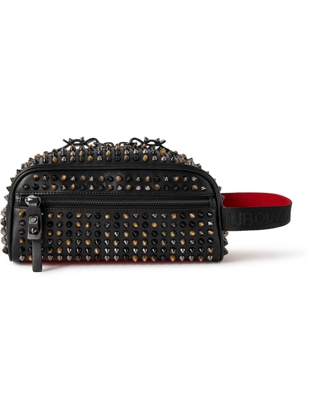 Photo: Christian Louboutin - Spiked Leather Messenger Bag