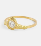 Elhanati - Iman 18kt gold ring with diamond