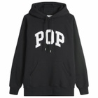 Pop Trading Company Men's Arch Logo Hoodie in Black