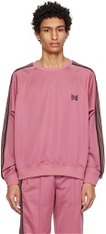 NEEDLES Pink Crewneck Sweatshirt
