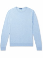 Peter Millar - Excursionist Flex Merino Wool-Blend Sweater - Blue