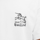 Soulland Men's Kai Unicorn T-Shirt in White
