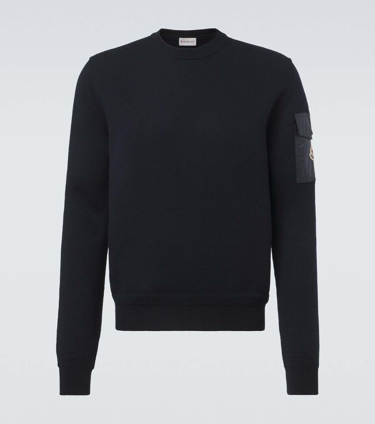 Moncler Logo virgin wool sweater