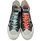 Golden Goose Black Francy Penstar Classic High-Top Sneakers