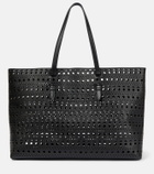 Alaïa Le Mina 44 Vienne leather tote bag