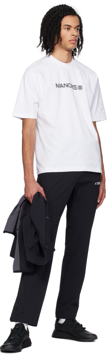 Manors Golf White Focus T-Shirt