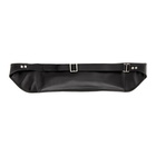 Jil Sander Black Leather Belt Bag