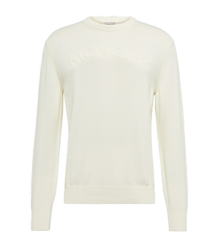 Photo: Moncler - Logo cotton sweater