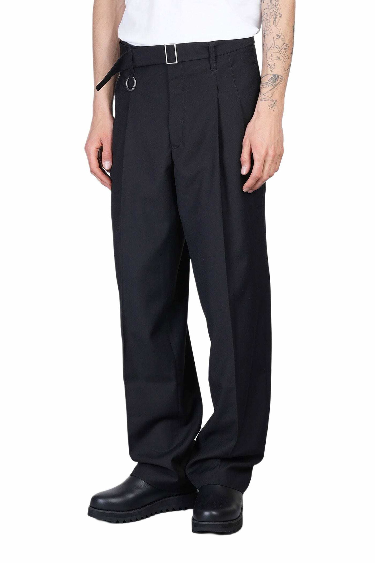 Études Pants In Black Polyester