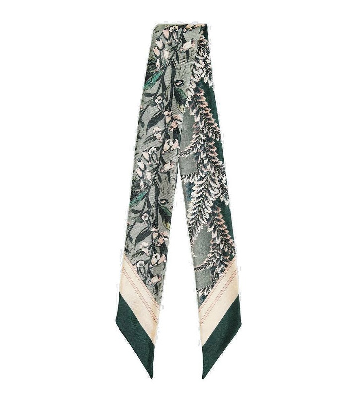 Photo: Etro Printed silk scarf
