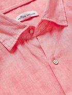 Peter Millar - Garment-Dyed Linen Shirt - Pink