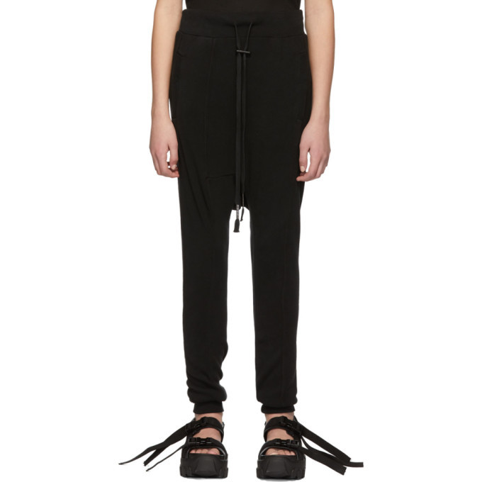Photo: Boris Bidjan Saberi Black Long John Lounge Pants