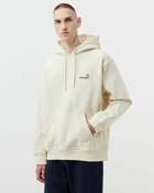 Carhartt Wip Hooded American Script Sweat Beige - Mens - Hoodies