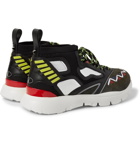Valentino - Heroes Reflex Suede, Leather and Mesh Sneakers - Men - Black