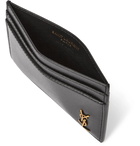 SAINT LAURENT - Full-Grain Leather Cardholder - Black