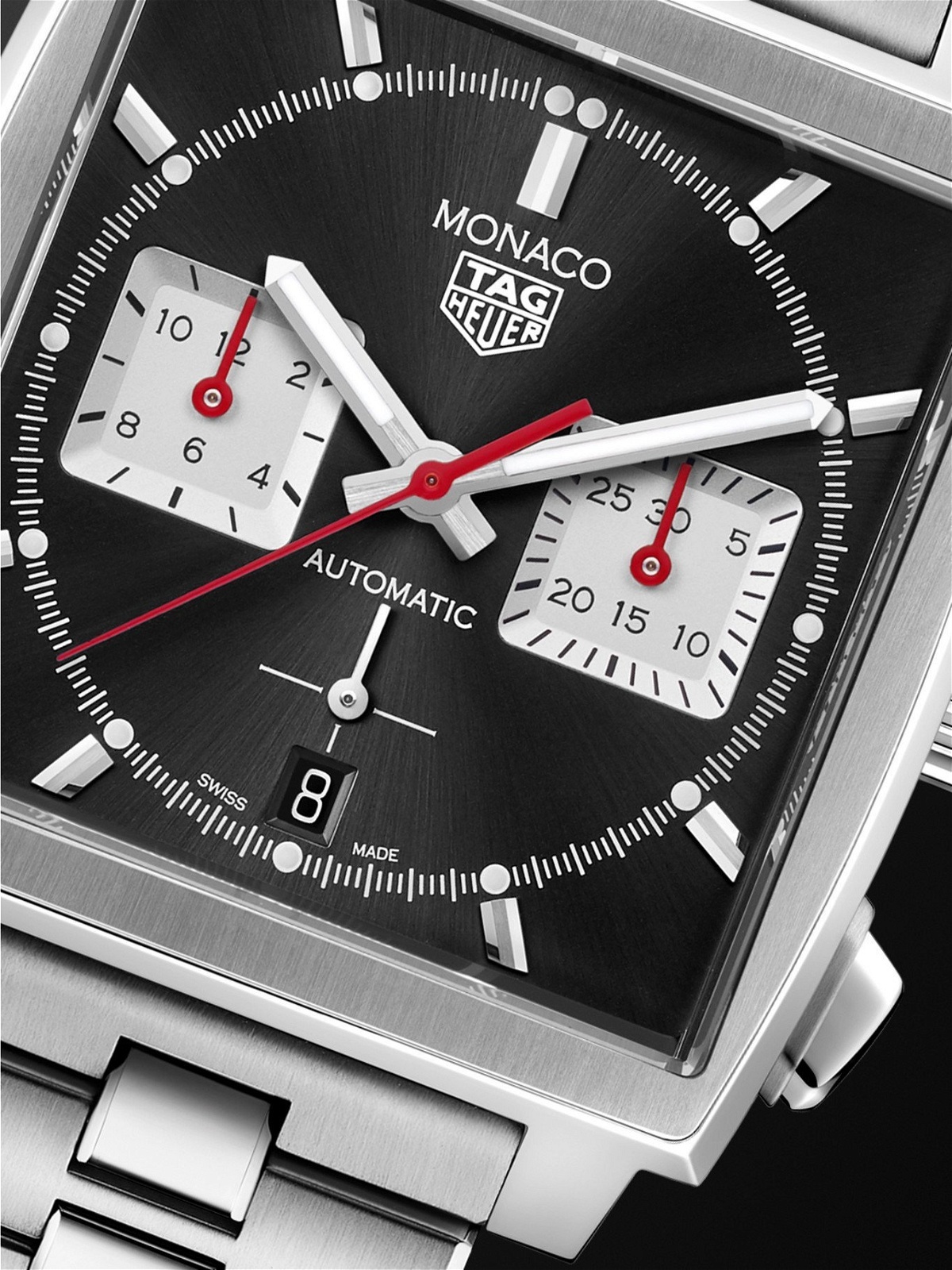 TAG Heuer Monaco Chronograph - Steel - 39 mm