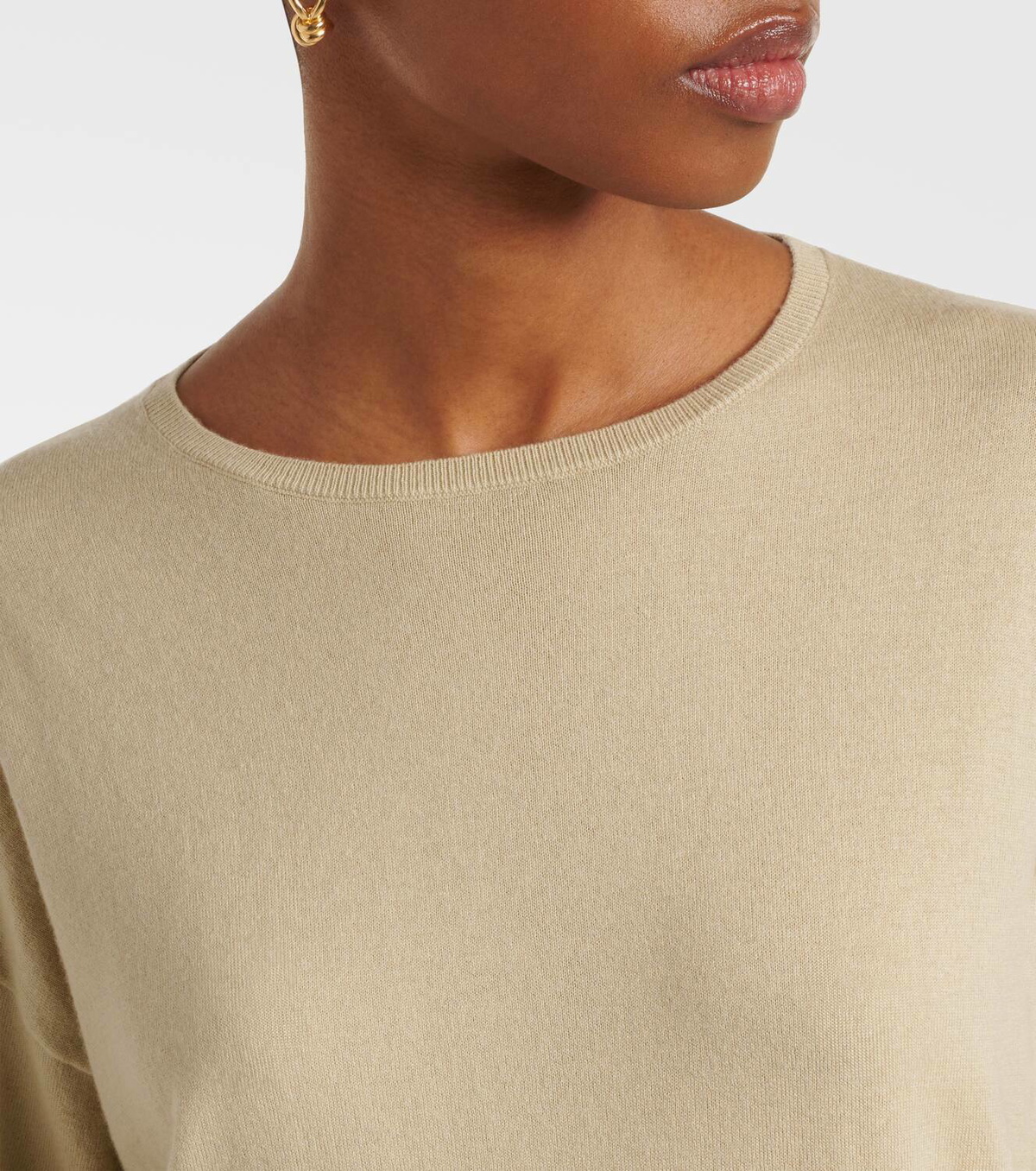 Extreme Cashmere N°347 Aries cotton and cashmere top extreme cashmere