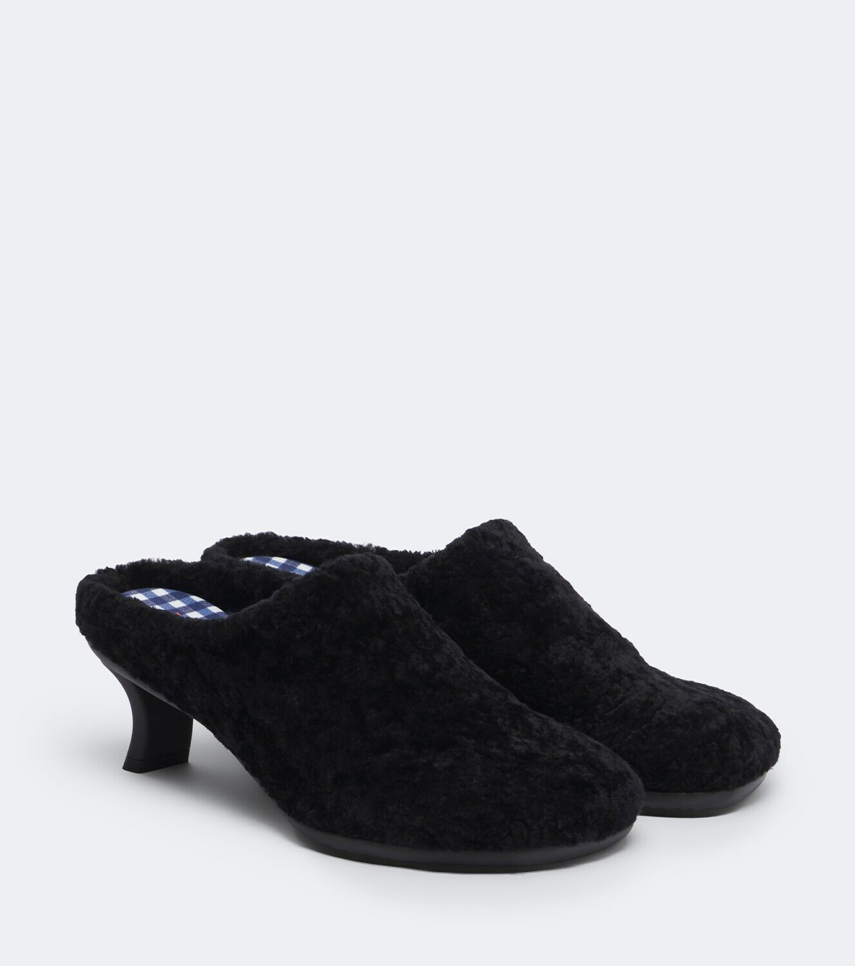 Loewe Dive shearling mules