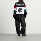 Adidas x Willy Chavarria Crew Sweat in Black/White