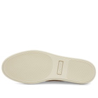 Lanvin Men's DBB1 High Shine Toe Cap Sneaker in Camel