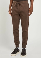 Polo Ralph Lauren Logo-embroidered Cotton-blend Sweatpants Brown