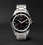 MONTBLANC - TimeWalker Date Automatic 41mm Stainless Steel and Ceramic Watch, Ref. No. 116060 - Black