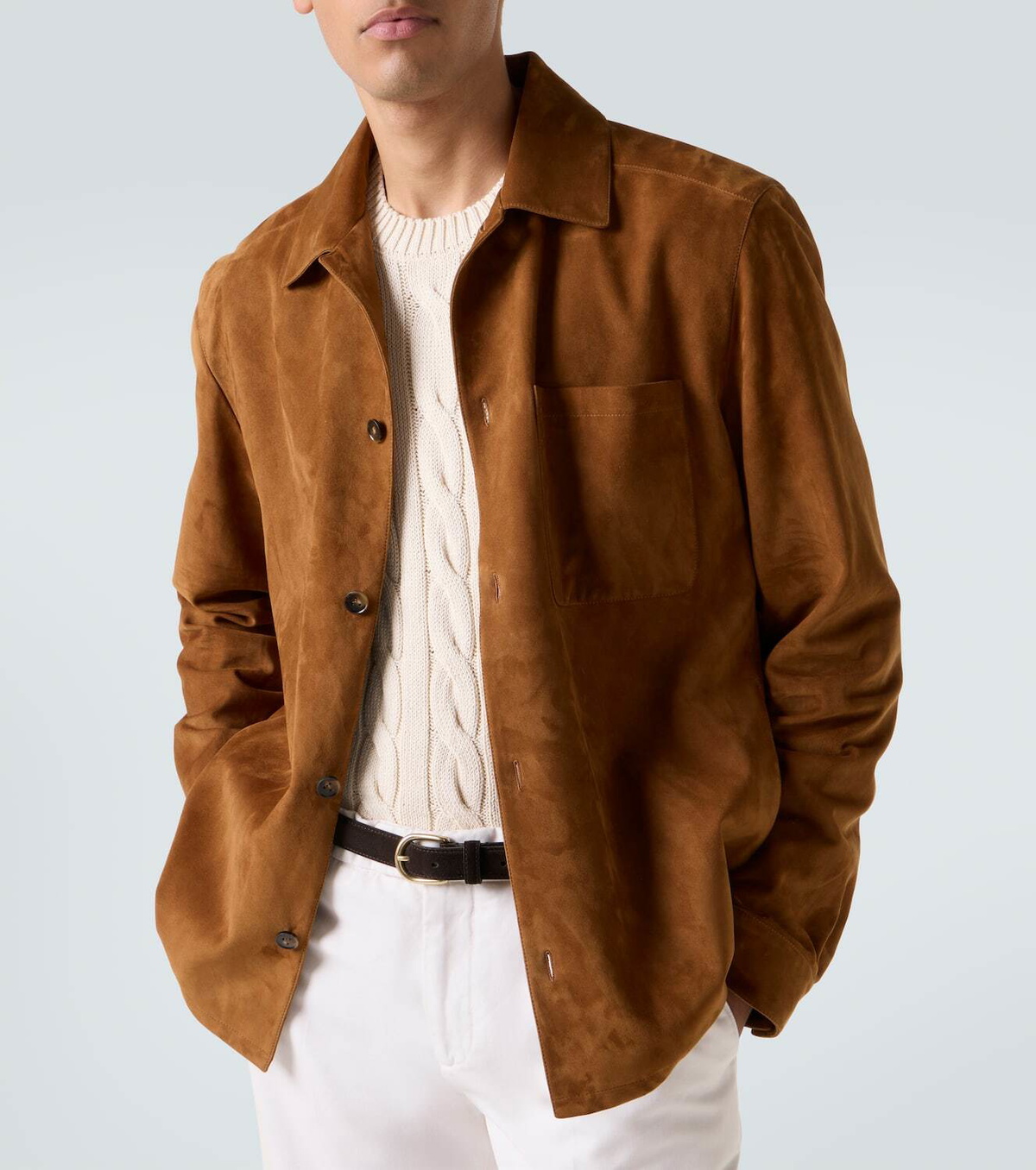 Tod's Suede overshirt