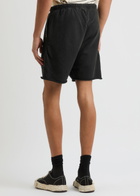 Rivington Roi Rebis Enemy Printed Cotton Shorts Black