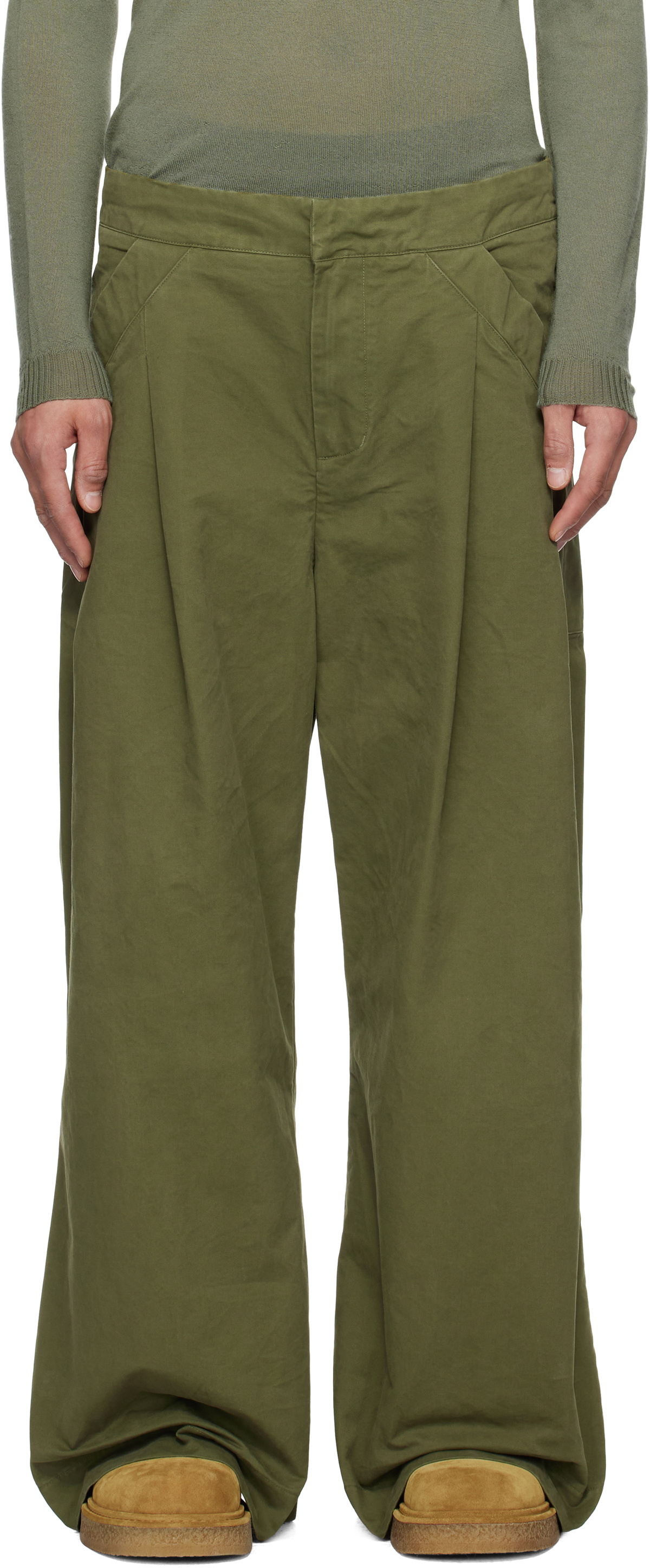 Entire Studios – High-Rise Pm Pant Bat | Highsnobiety Shop