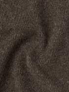 Caruso - Ribbed Wool Sweater - Brown