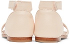 Chloé Baby Pink Woody Sandals