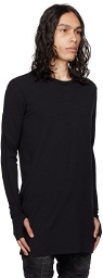 Boris Bidjan Saberi Black LS1.2 RF Long Sleeve T-Shirt