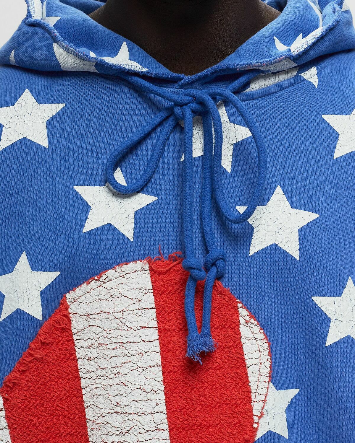 Erl Stars And Stripes Swirl Hoodie Knit Multi Hoodies ERL