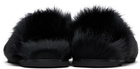 Rick Owens Black Pillow Granola Sandals