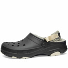 Crocs All Terrain Lined Clog in Black