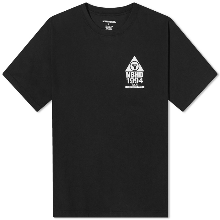 Photo: Neighborhood Men's SS-17 T-Shirt in Black