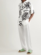 Jacquemus - Moisson Oversized Printed Linen Shirt - White