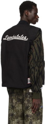 DEVÁ STATES Black Faith Work Vest