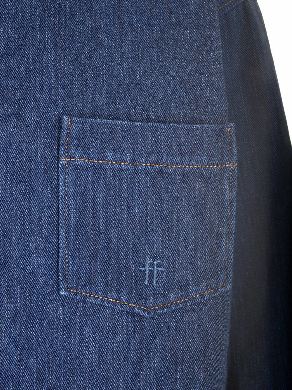 Forte_Forte Denim Cropped Shirt Forte Forte