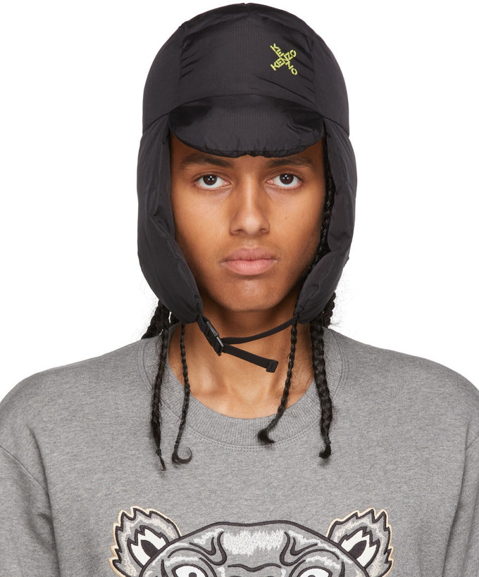 Photo: Kenzo Black Sport Flap Hat