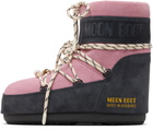 Guest in Residence Pink Moon Boot Edition Icon Low Beaded Suede Boots