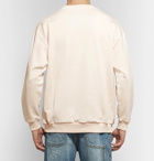 Missoni - Logo-Print Loopback Cotton-Jersey Sweatshirt - Men - Beige